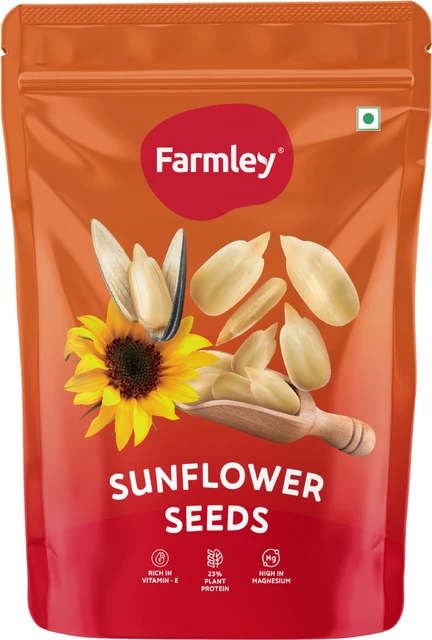 Sunflower seeds in